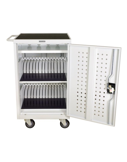 dukane corporation ipadtablet charging cart