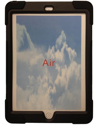 dukane corporation rugged series ipad air case rotating stand