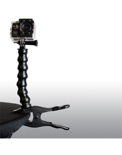 camerarecording device stand gooseneck steel clamp