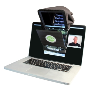 desktop professional webcam teleprompter