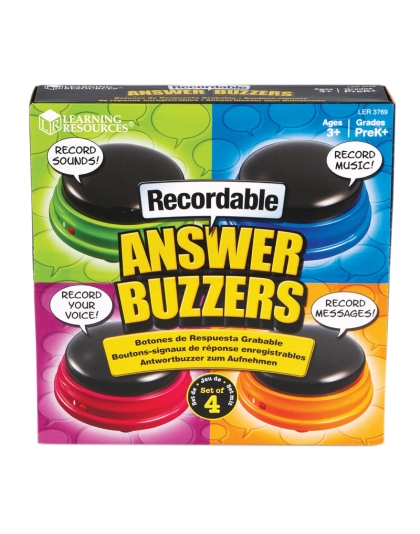 recordable answer buzzers