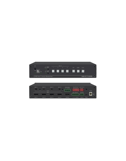 kramer 4x1 4k60 420 hdmi auto switcher audio