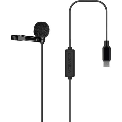 omnidirectional lavalier microphone usb c smartphones