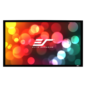 elite screens 109 inch 1610 front projection screen