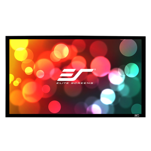 elite screens 109 inch 1610 front projection screen