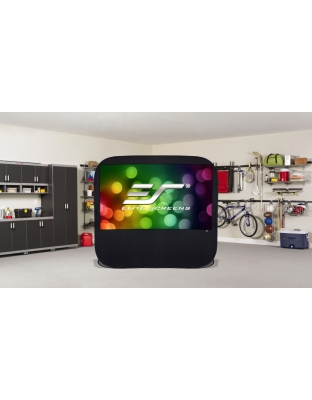 92-Inch Pop-up Cinema Portable 16:9 Front Projection Screen