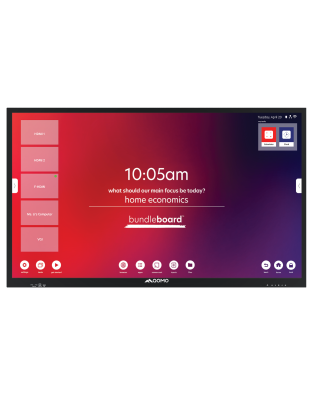 qomo bundleboard series 65 inch 4k interactive led screen android 8