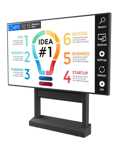 smartmount motorized height adjustable standwall mount