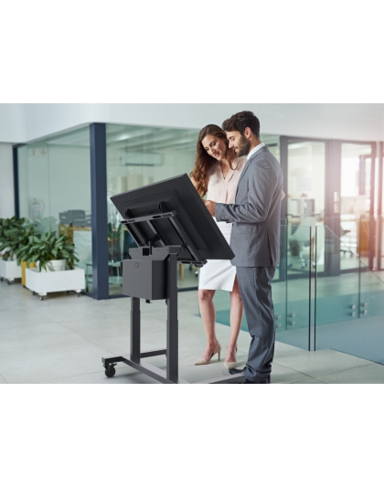 smartmount motorized height adjustable tabletop cart
