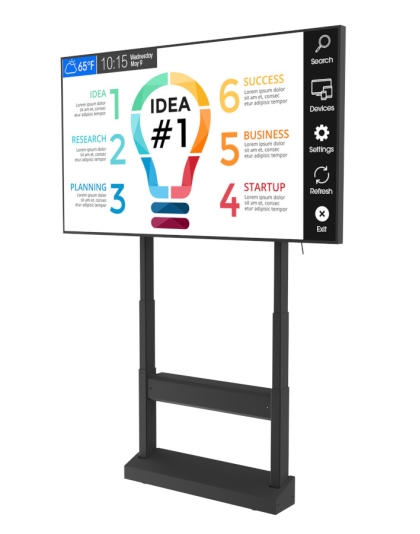 smartmount motorized height adjustable standwall mount