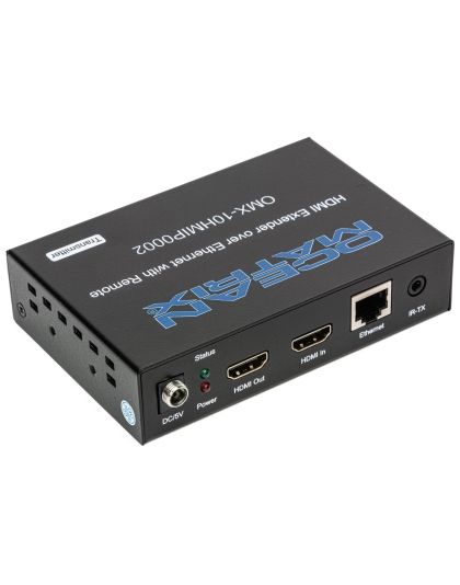 oceanmatrix omx 10hmip0002 h264 1080p60 hdmi over ip extender poe rs 232 ir transmitter