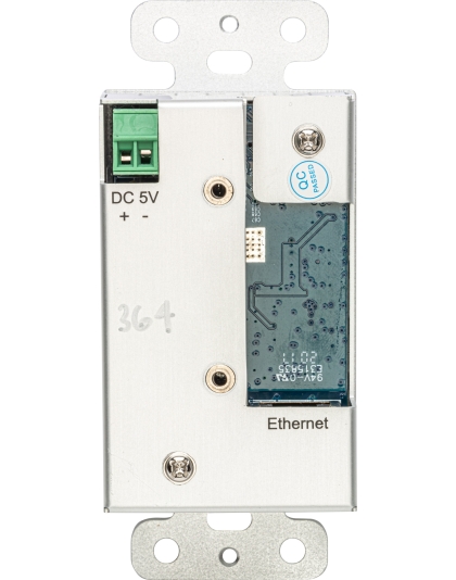 opcean matrix single gang hdmi over ip poe wall plate h264 transmitter