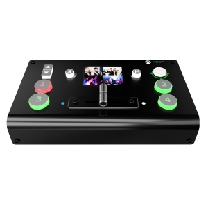 rgblink 4 input hdmi usb 3 live seamless streaming video switcher ptz joystick camera control pip