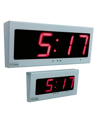 Line Powered WiFi Synchronized Digital Clock