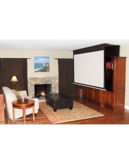 112-Inch 16:9 Front Projection Electric Screen