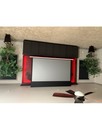 126-Inch 16:9 Front Projection Electric Screen