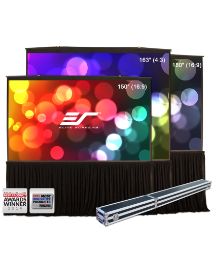 150-Inch 16:9 Front Projection Portable Screen