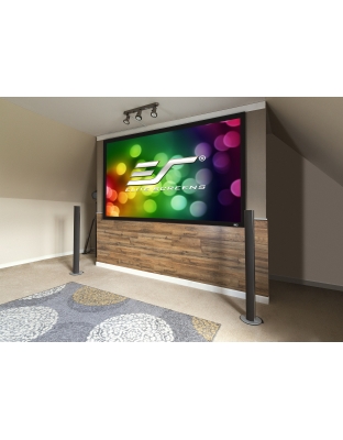 110-Inch 16:9 Front Projection Fixed Frame Screen