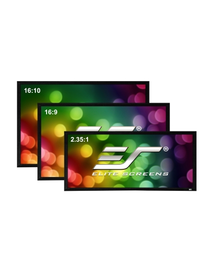 120-Inch 16:9 Front Projection Fixed Frame Screen