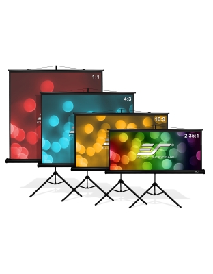 85-Inch 1:1 Front Projection Portable Screen