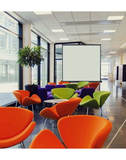 85-Inch 1:1 Front Projection Portable Screen