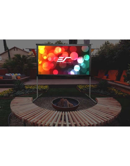 120-Inch 16:9 Front Projection Portable Screen