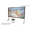 100-Inch 16:9 Front and Rear Projection Portable Screen