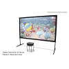 120-Inch 16:9 Front and Rear Projection Portable Screen