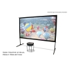 135-Inch 16:9 Front and Rear Projection Portable Screen