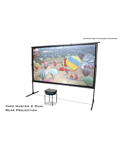 150-Inch 16:9 Front and Rear Projection Portable Screen
