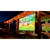 120-Inch 16:9 Front and Rear Projection Electric Screen