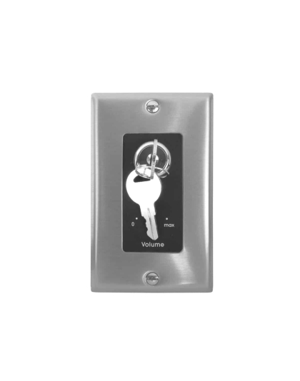 100W Volume Control with Key Switch