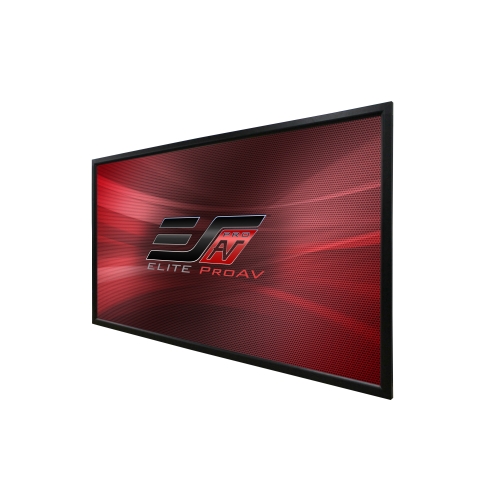 128-Inch 16:10 Rear Projection Fixed Frame Screen