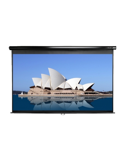 128-Inch Manual Manual 16:10 Front Projection Screen