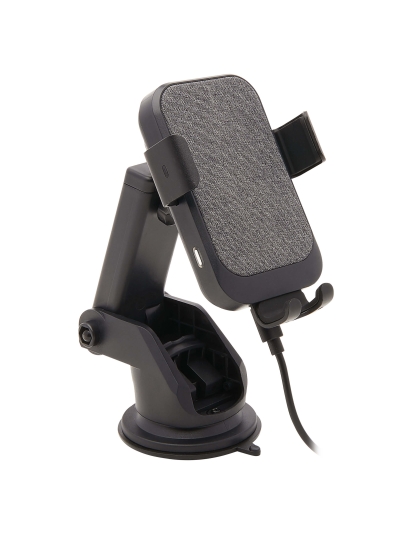 Wireless Car Charger with Windshield/Dash/Vent Phone Holder