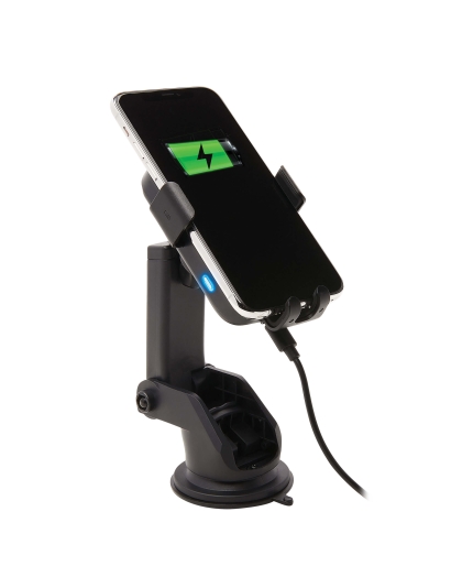 Wireless Car Charger with Windshield/Dash/Vent Phone Holder