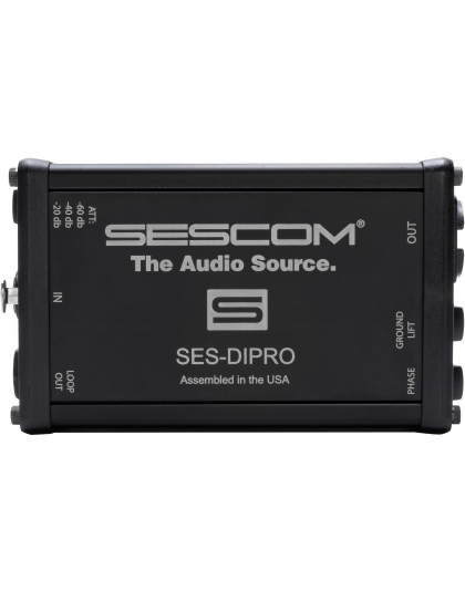 Studio-Quality High Fidelity Passive DI Box