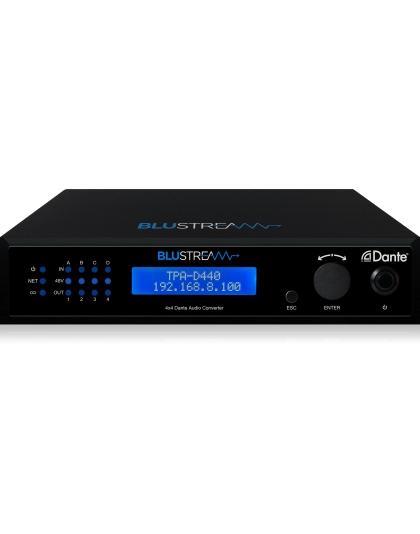 Blustream DA44AU 4x4 Dante Digital Audio Converter