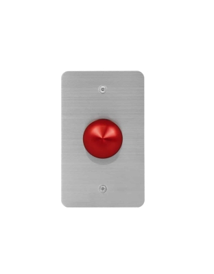 Vandal Resistant Intercom Call Button with Mushroom Activator