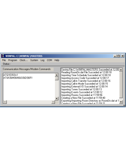Dukane WINPAL Programming Software for MCS350