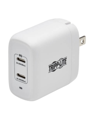 Dual-Port Compact USB-C Wall Charger