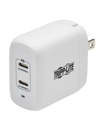 Dual-Port Compact USB-C Wall Charger