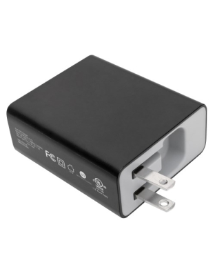 Dual-Port USB Wall Charger with PD Charging
