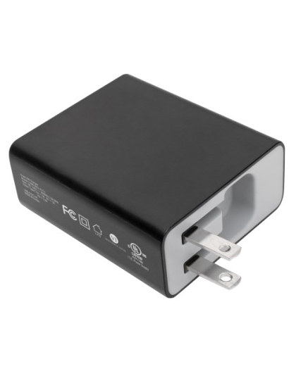 Dual-Port USB Wall Charger with PD Charging