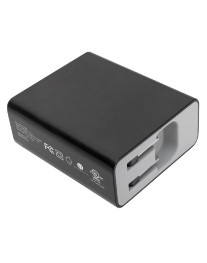 Dual-Port USB Wall Charger with PD Charging