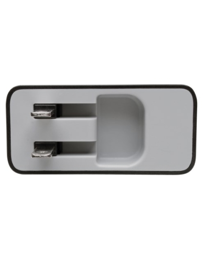 Dual-Port USB Wall Charger with PD Charging