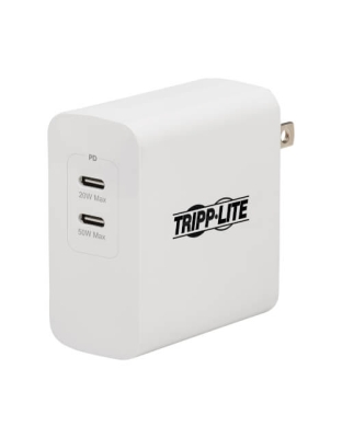 Dual-Port Compact USB-C Wall Charger