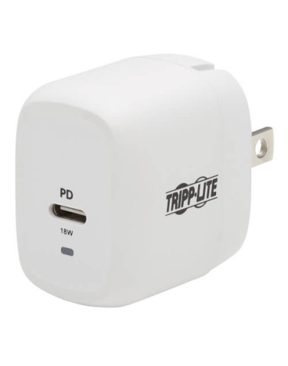 Compact USB-C Wall Charger with USB-C to Lightning Cable