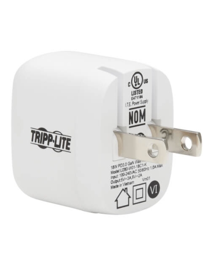 Compact USB-C Wall Charger with USB-C to Lightning Cable