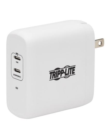 Dual-Port Compact USB-C Wall Charger
